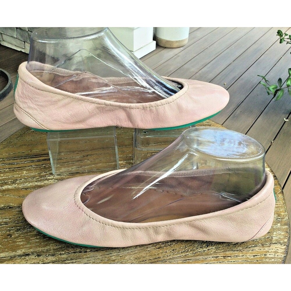 TIEKS Size 7 by Gavrieli Ballerina Pink Blush Soft Leather Ballet Flats Women